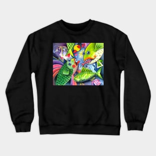 Love at first bite Crewneck Sweatshirt